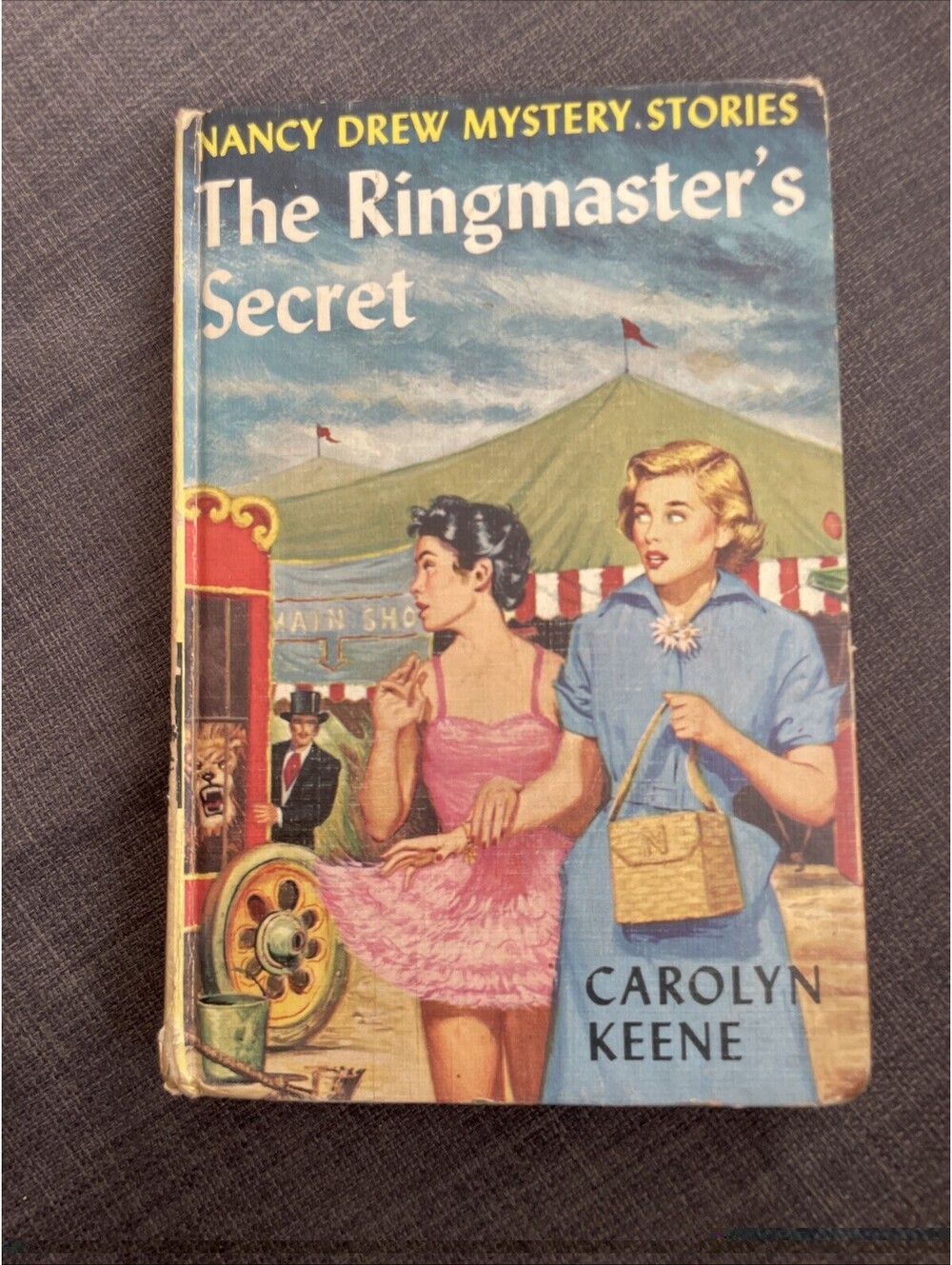 VTG Nancy Drew Mystery The Ringmaster’s Secret #31  1953  Hardcover